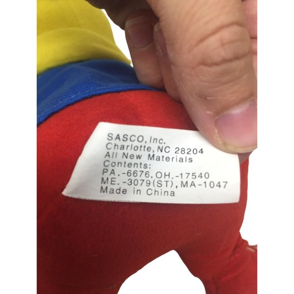 Vintage Kellogg Co. RICE KRISPIES Plush CRACKLE Advertising Toy Cereal Character - Picture 6 of 11